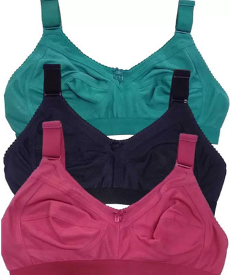 Mollis Women T-Shirt Non Padded Bra(Multicolor)