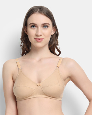 V Star HANA Women Full Coverage Non Padded Bra(Beige)