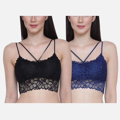 DIVORA Women Bralette Lightly Padded Bra(Multicolor)