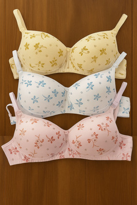 FANMADE Women Push-up Lightly Padded Bra(Multicolor)