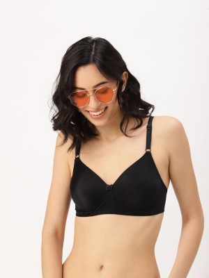 Dressberry Women Everyday Lightly Padded Bra(Black)