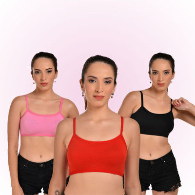 Forencia Sports Bra Magical Women Sports Non Padded Bra(Multicolor)