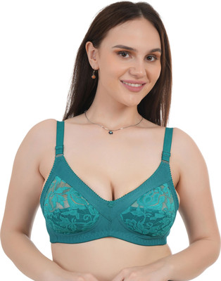 JEAGER JEAGER Women Full Coverage Non Padded Bra(Green)