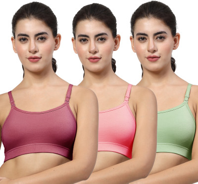 LILY stropsazil Women Sports Non Padded Bra(Multicolor)