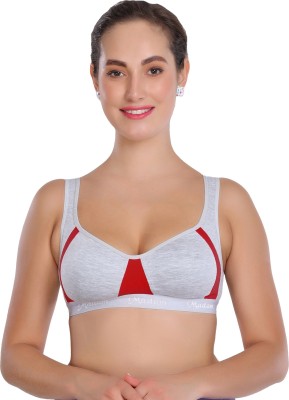 Madam BRA Women Sports Non Padded Bra(Maroon, Red)