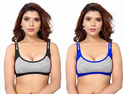 Inner Joy Women Everyday Non Padded Bra(Multicolor)