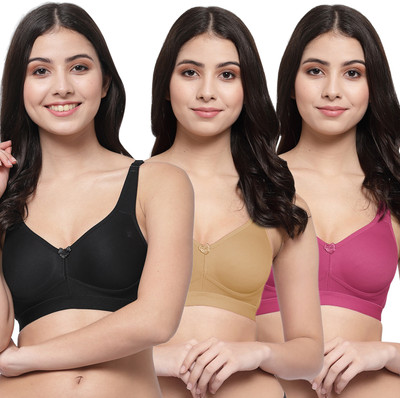 COLLEGE GIRL CG1215 Women Minimizer Lightly Padded Bra(Multicolor)
