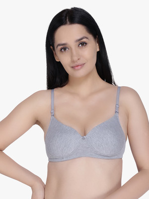 Anoma LIGHTLY PADDED BRA Women Full Coverage Lightly Padded Bra(Grey)