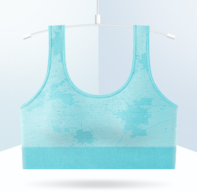 Us Fashion Women Everyday Lightly Padded Bra(Blue)