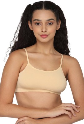 Intimacy Intimacy Beginner Bra - BB01 Women Cami Bra Non Padded Bra(Beige)