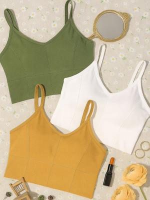 Fixfolk Women Everyday Lightly Padded Bra(Multicolor)