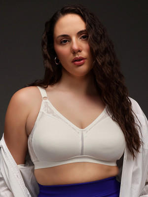 Clovia Women T-Shirt Non Padded Bra(White)