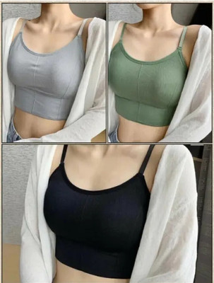 Funahme Women Full Coverage Lightly Padded Bra(Multicolor)