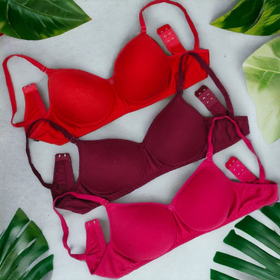 Quixy Women Push-up Lightly Padded Bra(Multicolor)
