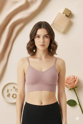 Nakshu Women Push-up Lightly Padded Bra(Purple)