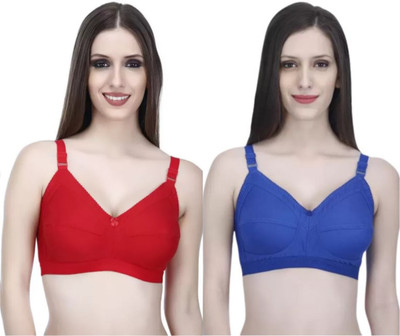 rayyans RAYYANS C CUP ASTER BRA Women Everyday Non Padded Bra(Multicolor)