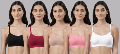 Dollar Missy Wire-Free Beginers Women Training/Beginners Non Padded Bra(Multicolor)