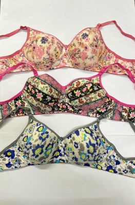 Extoes Women Push-up Lightly Padded Bra(Multicolor)