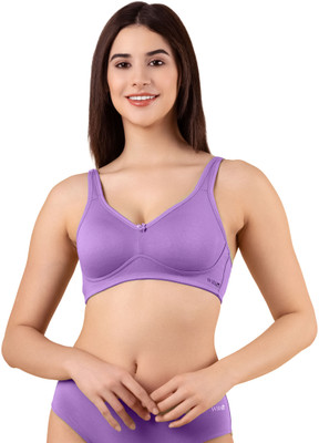 Flexa Shaper Bra Soft Pastels Women Everyday Lightly Padded Bra(Purple)