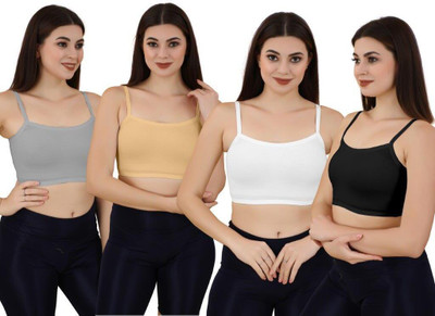 LADHAVA SLIP BRA Women Everyday Lightly Padded Bra(Multicolor)