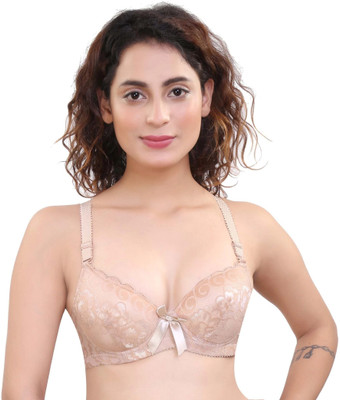 ritu creation Women Push-up Lightly Padded Bra(Beige)