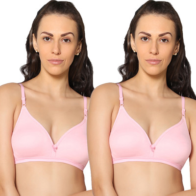 Eden Women Sports Non Padded Bra(Pink)