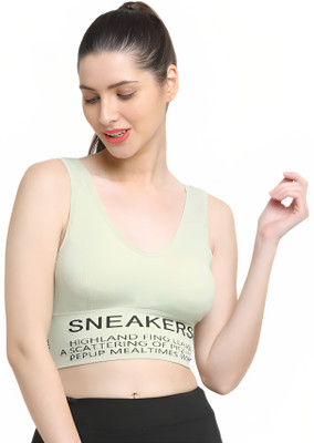 Lugo Imported 20.39 Women Everyday Lightly Padded Bra(Green)