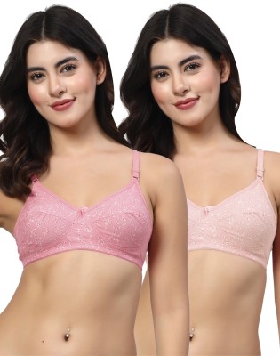 LILY imhsar Women Everyday Non Padded Bra(Pink)