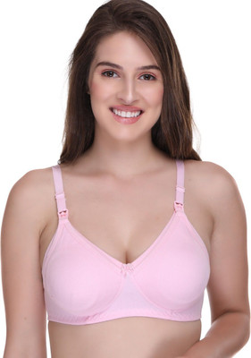 SONA by SONA MATERNITY FEEDING BRA 04 Women Maternity/Nursing Non Padded Bra(Pink)