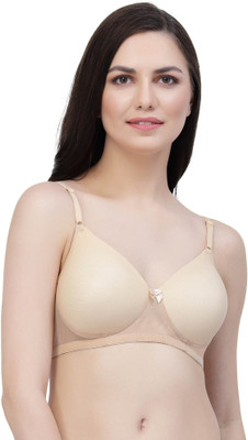 Cukoo core Women Everyday Lightly Padded Bra(Beige)