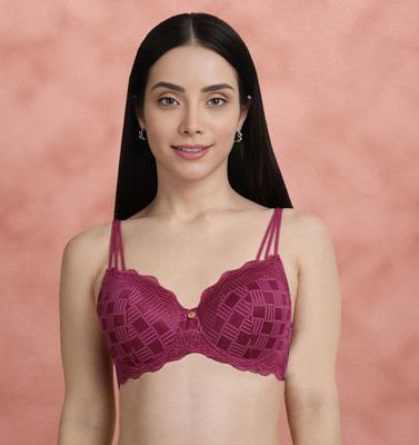 Susie Women Everyday Lightly Padded Bra(Purple)