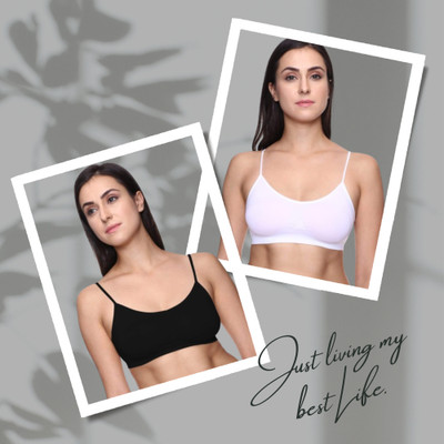 Creative Universal Sports Bra For Womens And Use For Daliy Activity Women Sports Non Padded Bra(Multicolor)