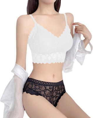Knisty Cotton Sports Bra for women & Girls Its Very Soft & Lightly Removable Padded Pk1 Women Sports Lightly Padded Bra(White)