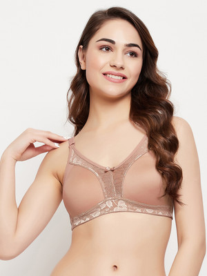 Clovia Women Full Coverage Lightly Padded Bra(Beige)