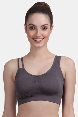 AMOUR SECRET Women Sports Lightly Padded Bra(Grey)