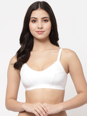 Docare 509 Women Sports Non Padded Bra(White)