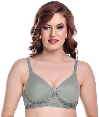 PROOT ENGCHANDINI BLUE S Women Balconette Non Padded Bra(Green)
