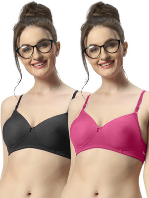 Sonari 007 Women T-Shirt Lightly Padded Bra(Multicolor)
