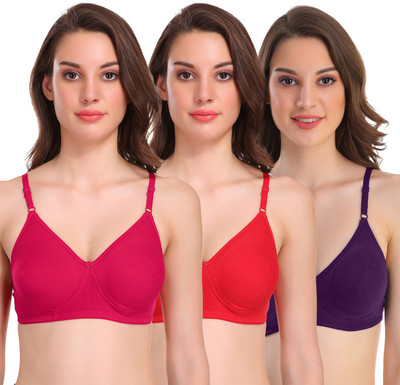 POOJA RAGENEE BAYLEE LP Women Full Coverage Lightly Padded Bra(Multicolor)