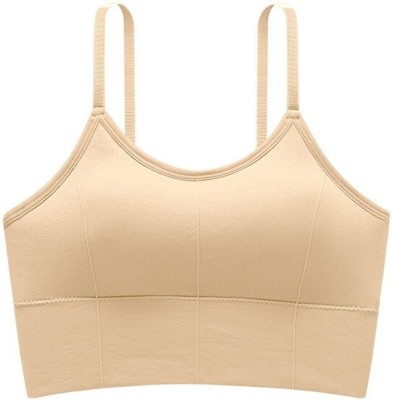 DARKVELLY JUEJYSOTI015 Women Everyday Lightly Padded Bra(White)