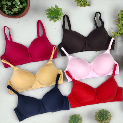 Quixy Women Push-up Lightly Padded Bra(Multicolor)