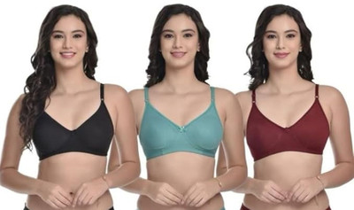 Rodley Women Minimizer Non Padded Bra(Multicolor)