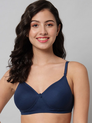 Ectoes Stylish , Comfertable Women Push-up Lightly Padded Bra(Dark Blue)