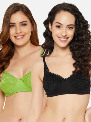 Clovia Women Full Coverage Non Padded Bra(Multicolor)