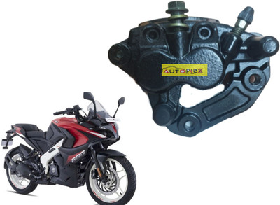 AUTOPLEX Front Brake Caliper Assembly Compatible For Pulsar 200/220 All Model (Black) Brake Caliper