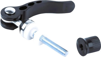 NSV Cycle Seat Clamp Aluminum Alloy Quick Release Bicycle Binder Clamp Bolt Brake Shoe(Black)