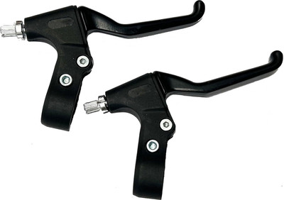 Onbicle Bicycle Clutch Brake Durable Black Disc and Power Brake Cycle Clutch/Lever Set Brake Shoe(Black)