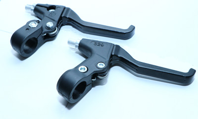 GINNI 24-26T_ALLOY BRAKE LEVER Brake Shoe(Black)