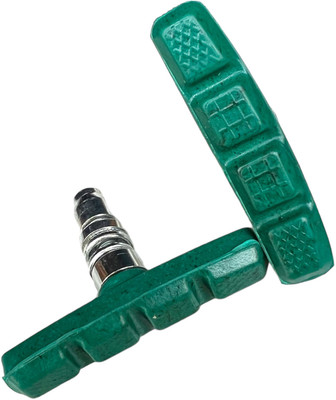 NSV Cycle Brake Shoes For Bicycle Brake Pads Brake Rubber Set of Two Brake Shoe(Green)