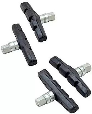 THE MORNING PLAY PACK OF 4 V-Brake Shoe for Bicycles Brake Shoe(Black)